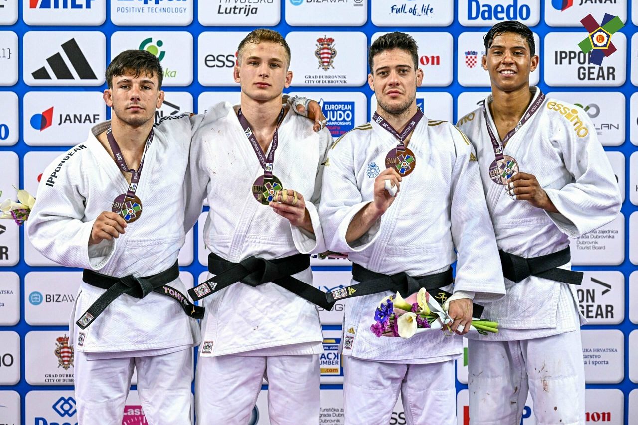 Krijthe en van Herk pakken brons bij European Cup Judo in Kroatië